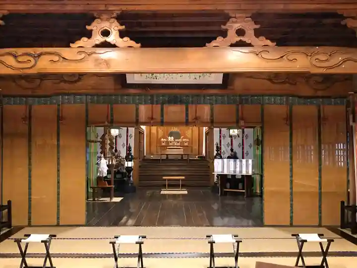 網走神社の本殿・本堂