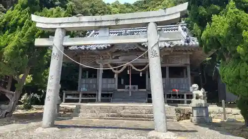 由良神社の鳥居