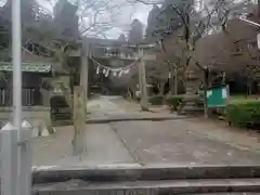 湯谷神社の鳥居