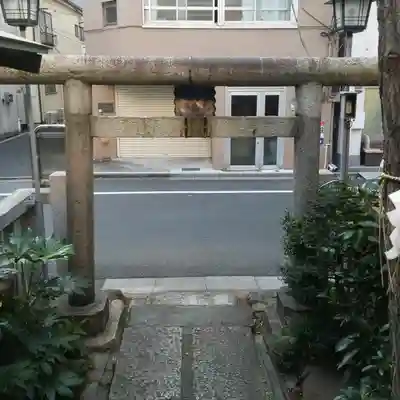 甚内神社の鳥居