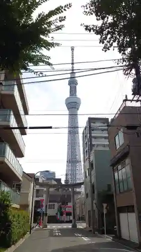 牛嶋神社の景色