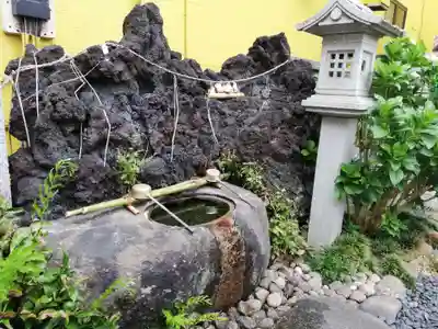 櫻株稲荷神社(水戸屋稲荷)の手水舎