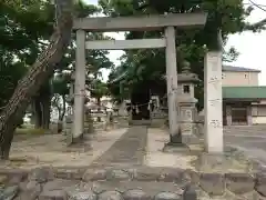 神明社（東條神明社）の鳥居