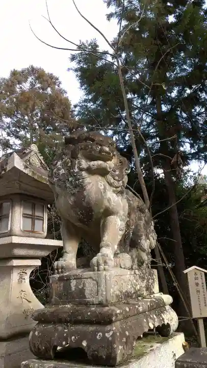 北野天満宮の狛犬