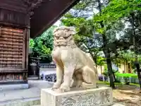 白山社(久沓白山社)の狛犬