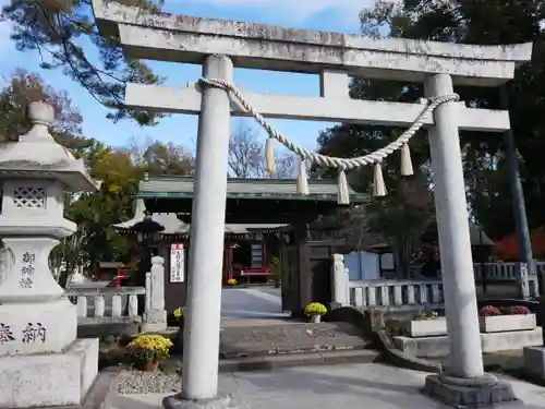 玉村八幡宮の鳥居