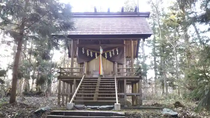 岩手山神社の本殿