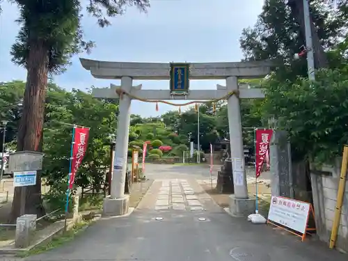 敷島神社の鳥居