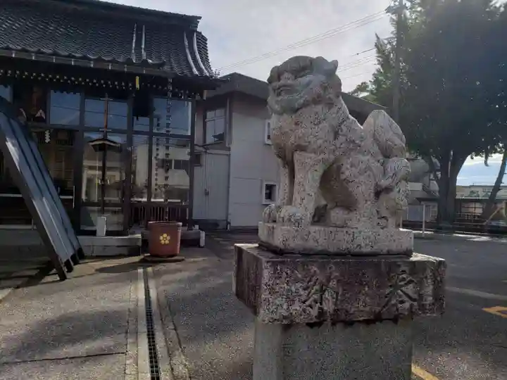 定塚神社の狛犬