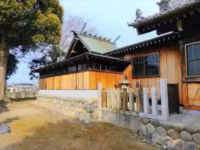 神明社（小山鹿取）の本殿・本堂