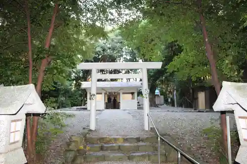 上田神社の鳥居