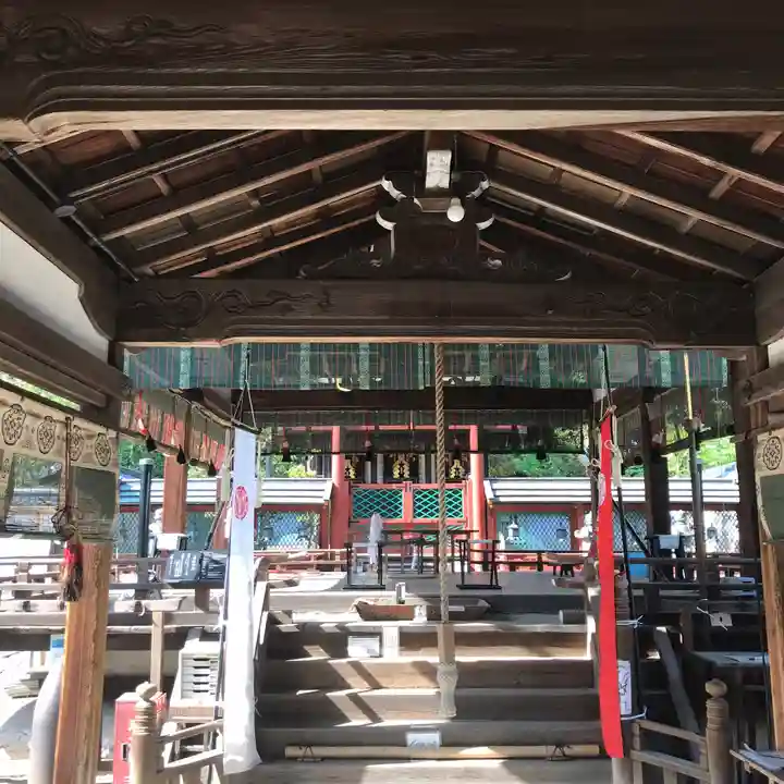 氷室神社の本殿・本堂
