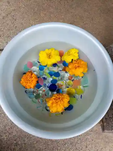 白金氷川神社の手水舎