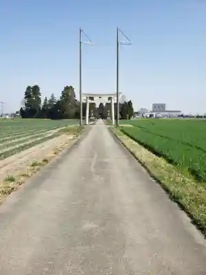 石武雄神社の鳥居