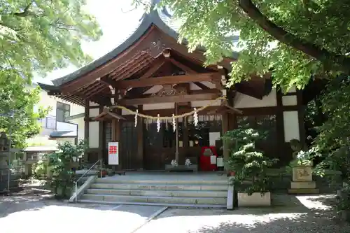 萱津神社の本殿・本堂