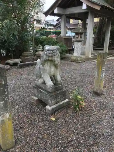 住吉神社の狛犬