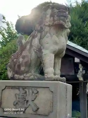 玉姫稲荷神社の狛犬