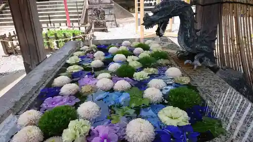 長良神社の手水