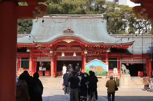 生田神社の本殿・本堂