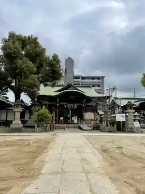 感田神社の本殿・本堂