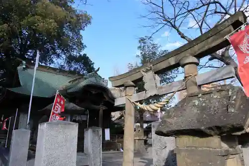 阿邪訶根神社の鳥居