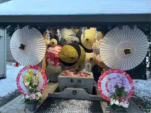 札幌諏訪神社の手水舎