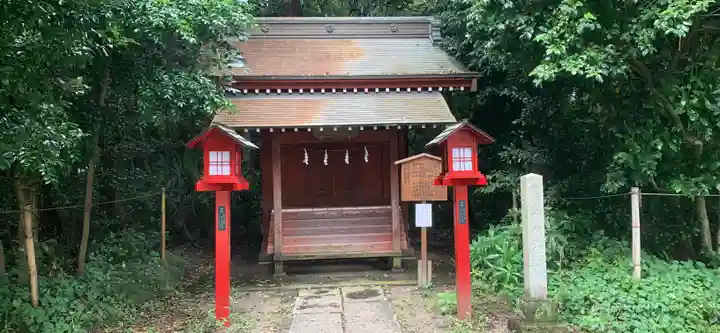 鷲宮神社の末社・摂社