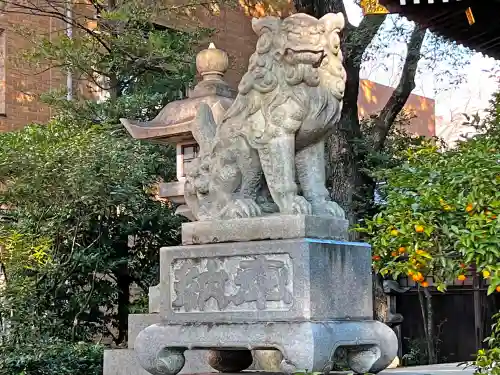 若宮八幡社の狛犬