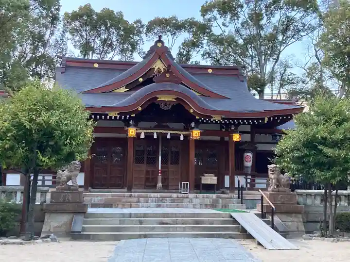 敏馬神社の本殿・本堂