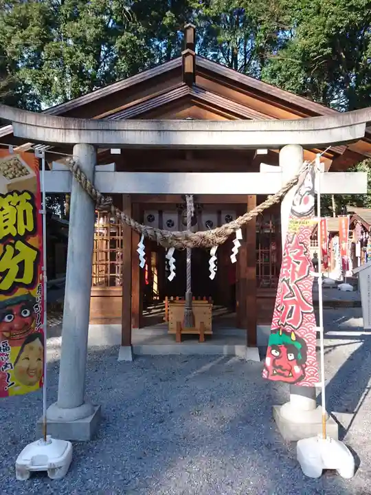 薬師寺八幡宮の鳥居