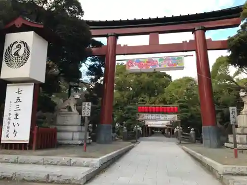 平塚八幡宮の鳥居