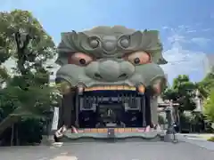 難波八阪神社の狛犬