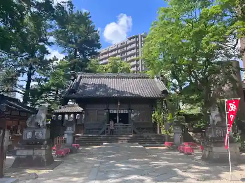 菅生神社の本殿・本堂