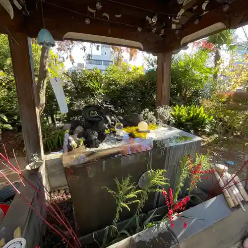 法輪寺の手水舎