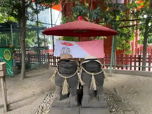 浅草神社の狛犬