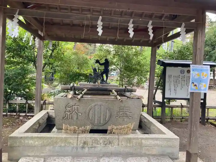 青葉神社の手水舎