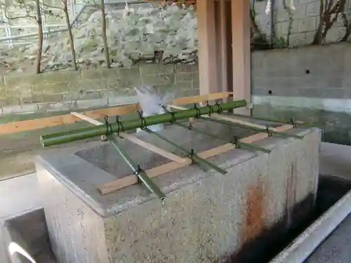 江島神社の手水舎