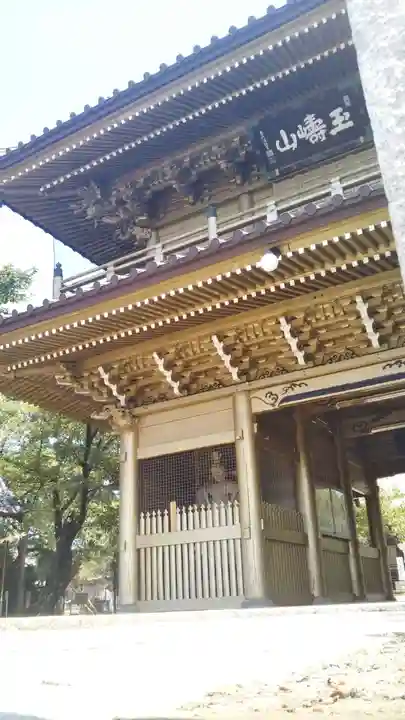 総願寺の山門・神門