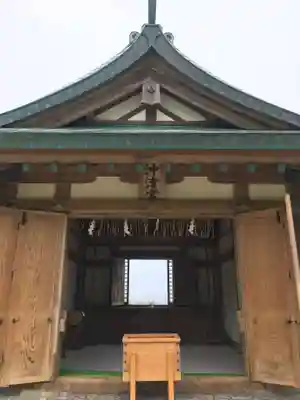 宗像大社沖津宮遥拝所の本殿・本堂