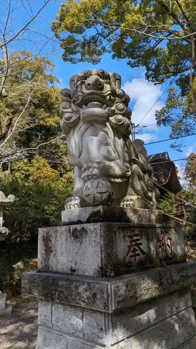香取神宮の狛犬