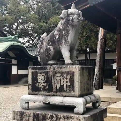 知立神社の狛犬