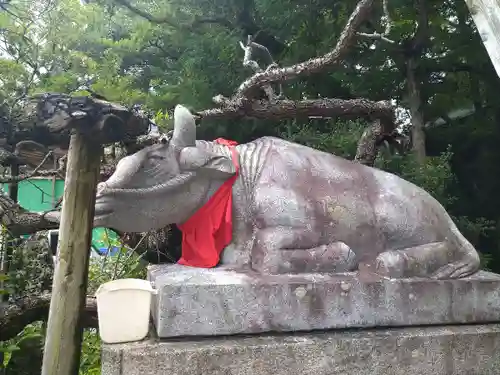 潮江天満宮の狛犬
