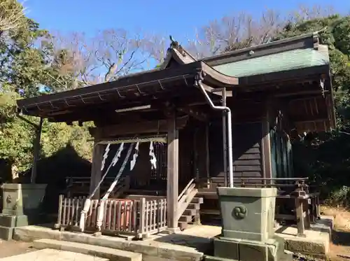 久里浜住吉神社の本殿・本堂