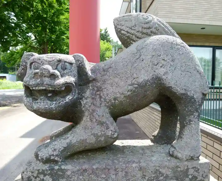 京極八幡神社の狛犬
