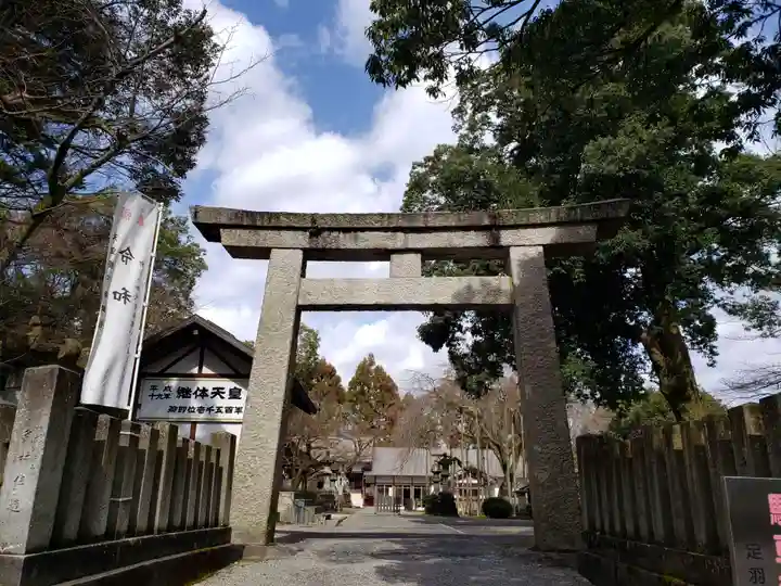 足羽神社の鳥居