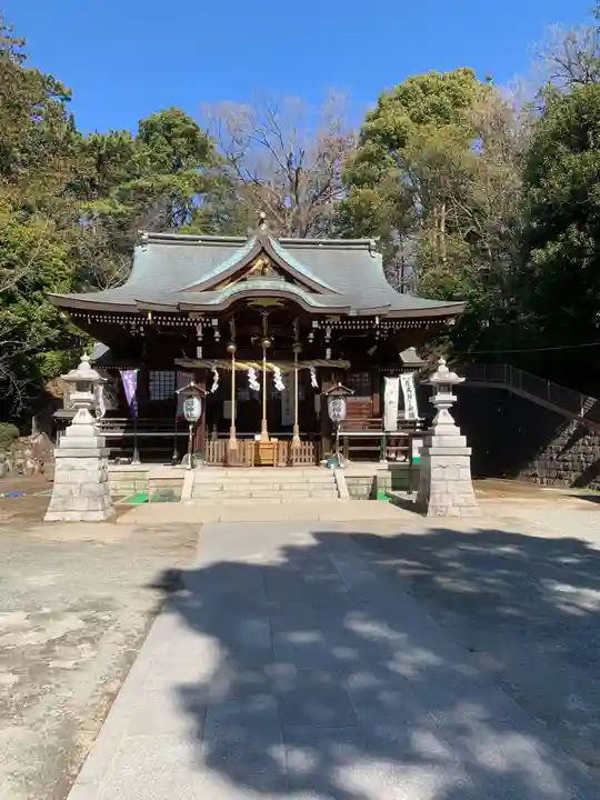 馬絹神社の本殿・本堂