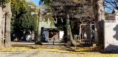 下総府中六所神社の鳥居