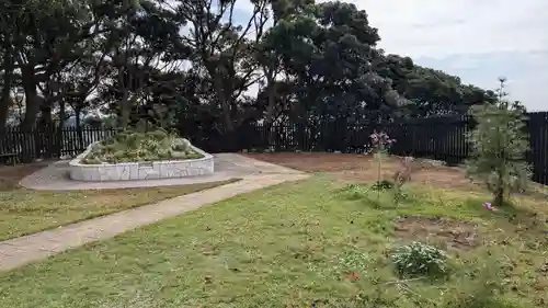 龍口寺仏舎利塔の庭園