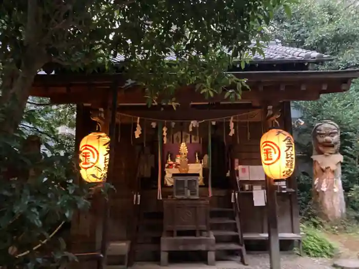 大綱金刀比羅神社の本殿