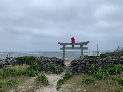 夢崎明神の鳥居